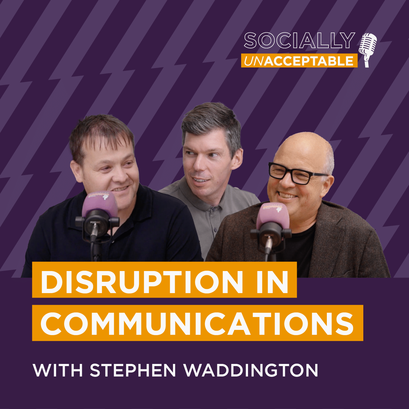 My Interview on Disruption in Communications with former CIPR President, Stephen Waddington